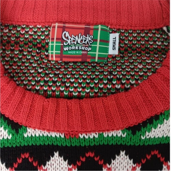 Ugly Cristmas Sweater Spencers Mixed Ornament Small - Picture 8 of 8